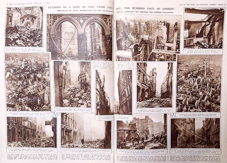 London Bomb damage